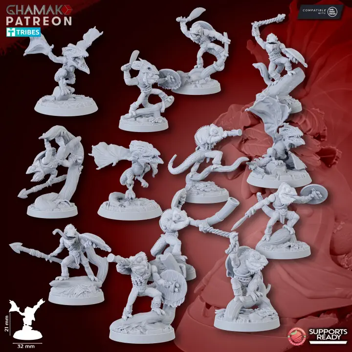 Ghamak - Lizardmen - Feral Hunters