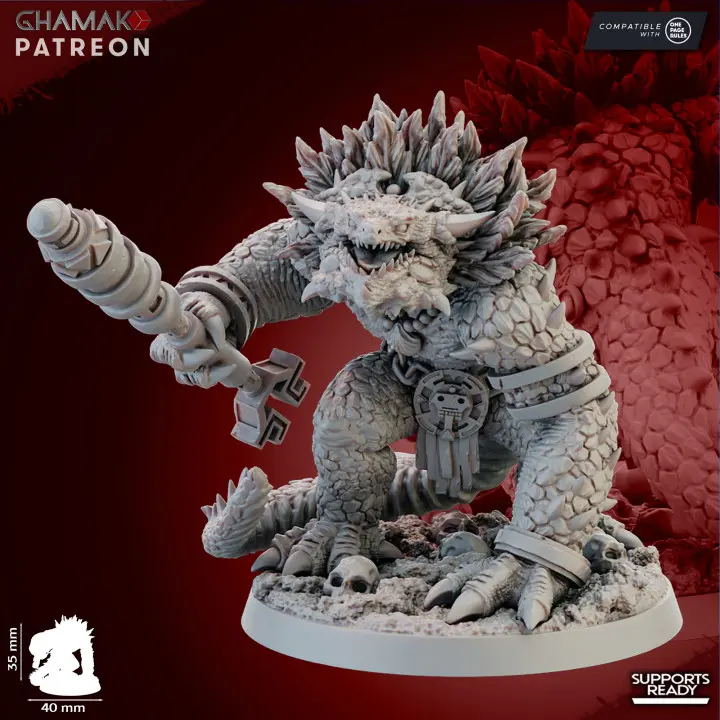 Ghamak - Lizardmen - Ancient Coldblood 