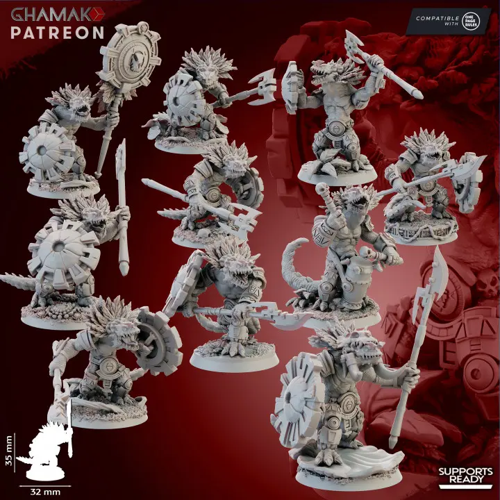 Ghamak - Lizardmen - Stargate Guard 