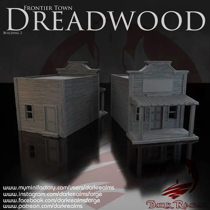 Dark realms - Frontier Town - Dreadwood Building 2