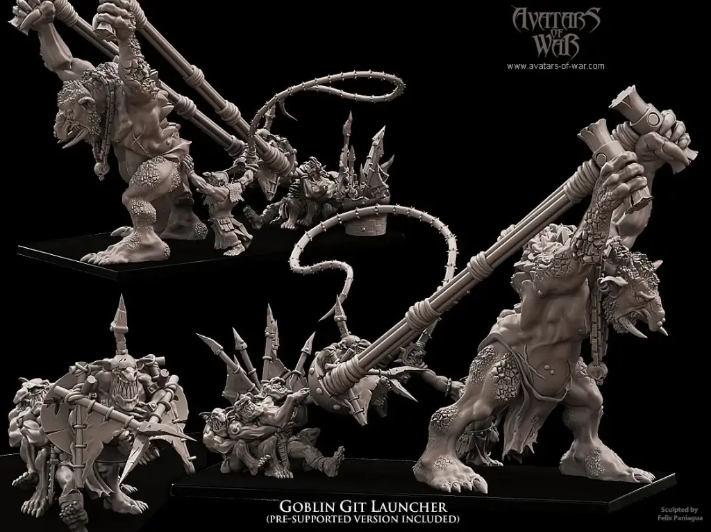 Avatars of War - Lanceur Goblin (multi-part)