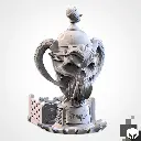 Txarli - Tour à dés - Trophée crane (Blood Bowl)