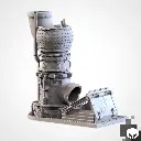 Txarli - Tour à dés - Usine industrielle