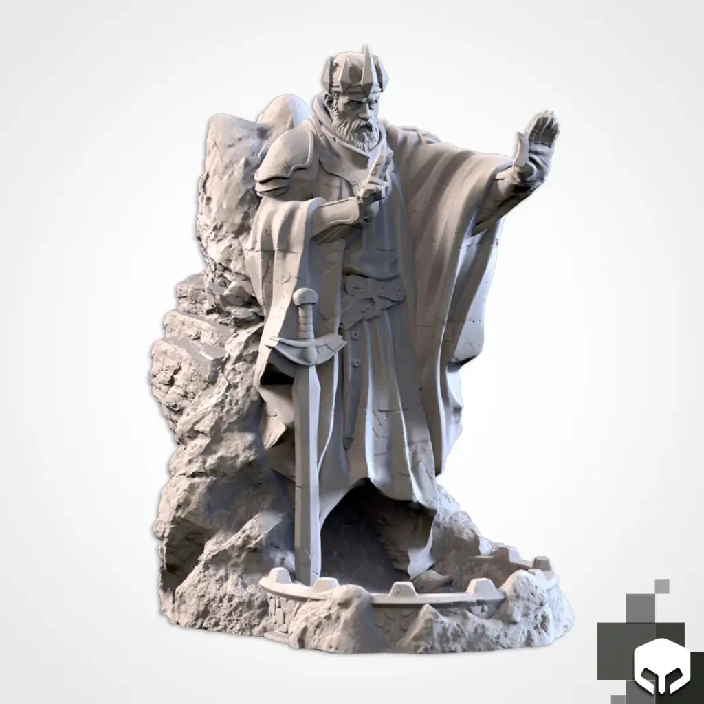 Txarli - Tour à dés - Statue seigneur des anneaux