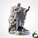 Txarli - Tour à dés - Statue seigneur des anneaux