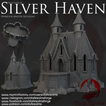 Dark Realms - Silver Haven - Manoir haut elfe