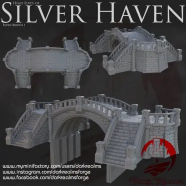 Dark Realms - Silver Haven - Pont haut elfe