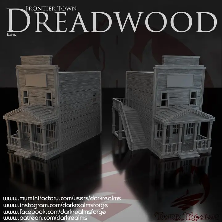 Dark realms - Frontier Town - Dreadwood Bank 