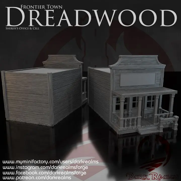 Dark realms - Frontier Town - Dreadwood Sheriff's Office
