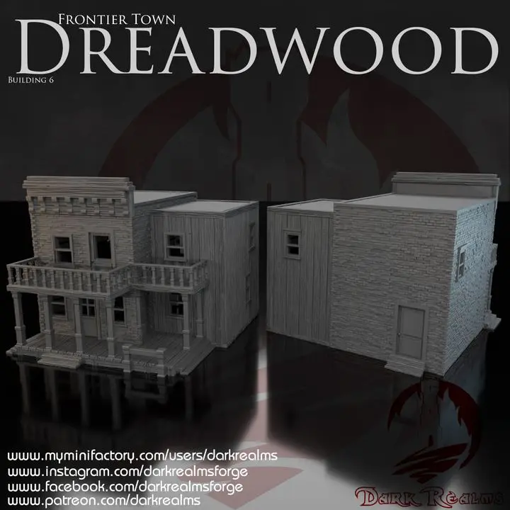 Dark realms - Frontier Town - Dreadwood Building 6 