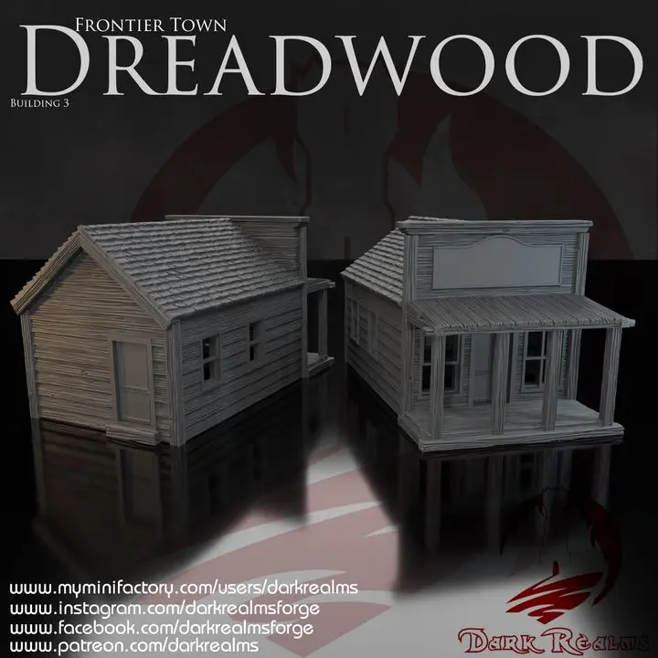 Dark realms - Frontier Town - Dreadwood Building 3
