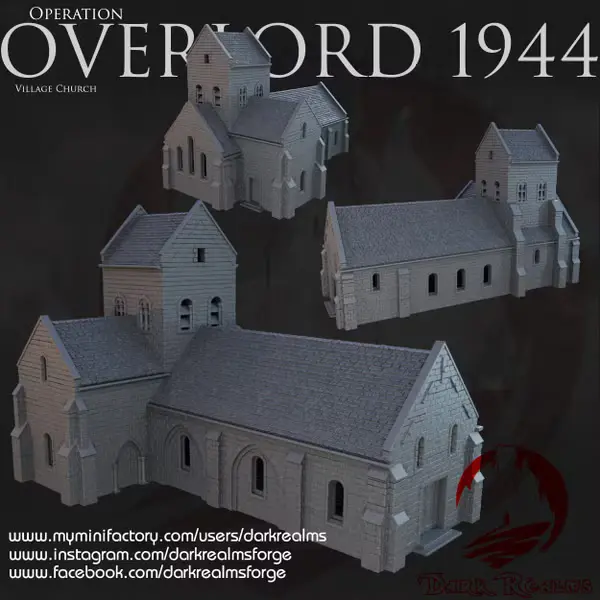 Dark realms - Dark Realms - Overlord 1944 - Eglise