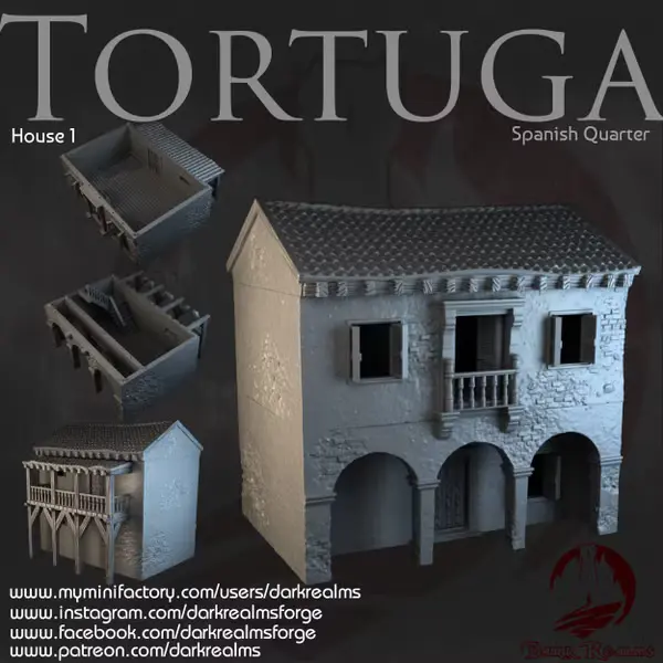 Dark realms - Dark Realms - Tortuga - Maison 1