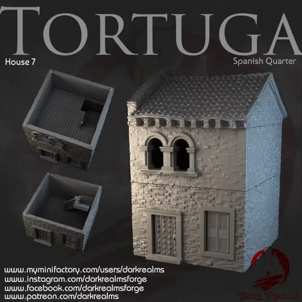 Dark realms - Dark Realms - Tortuga - Maison 7