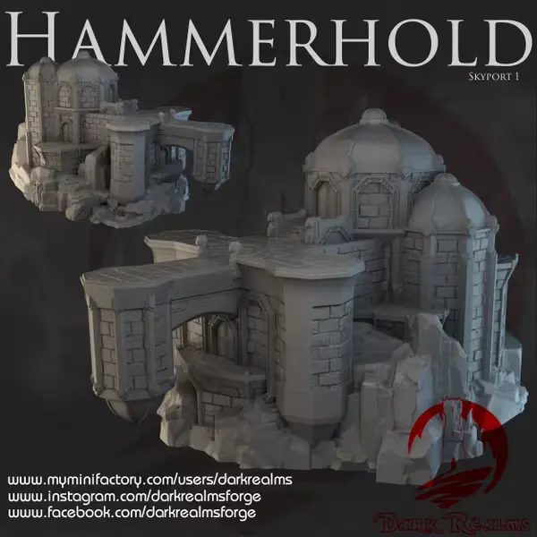Dark realms - Dark Realms - Hammerhold - Skyport 1 (28mm)
