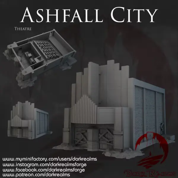 Dark realms - Dark Realms - Hashfall - Théatre (28mm)