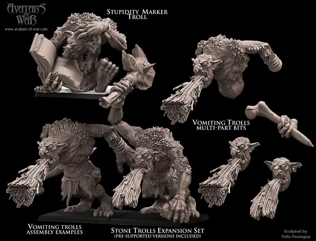 Avatars of War - Trolls de pierre (multi-part) 