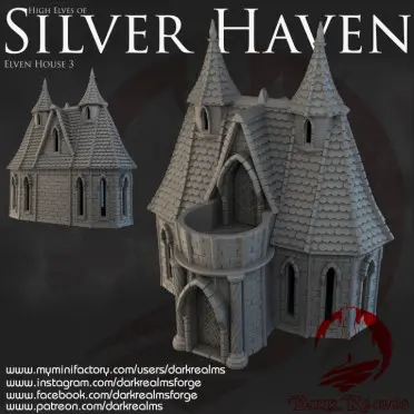 Dark Realms - Silver Haven - Maison haut elfe 3