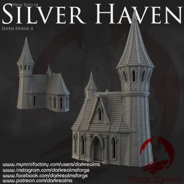 Dark Realms - Silver Haven - Maison haut elfe 4