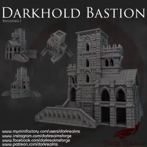 Dark realms - Dark Realms - Darkhold bastion (Minas morgul) - Batiment 1