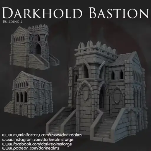 Dark realms - Dark Realms - Darkhold bastion (Minas morgul) - Batiment 2