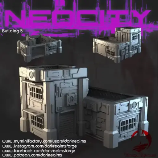 Dark realms - Neocity - Batiment 2
