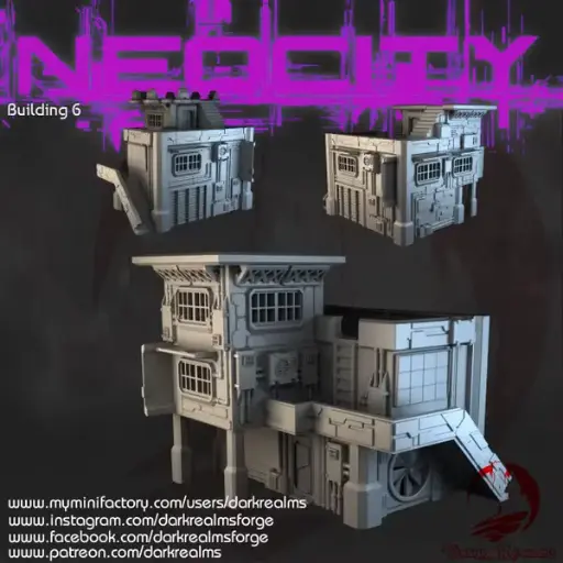 Dark realms - Neocity - Batiment 3