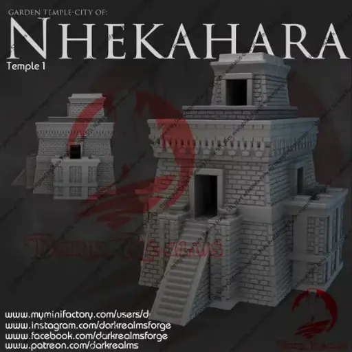 Dark realms - Nhekahara - Temple 1