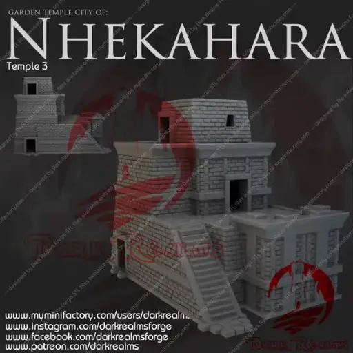 Dark realms - Nhekahara - Temple 3