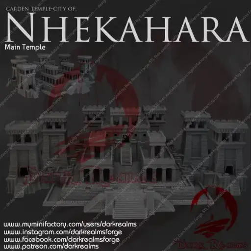 Dark realms - Nhekahara - Temple principal