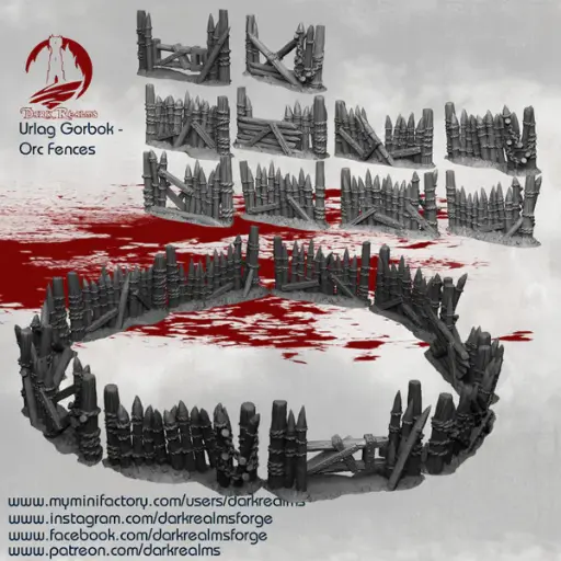 Dark realms - Orc - Palissades