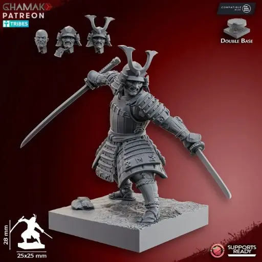 Ghamak - Fantasy - Akai - Daymio on foot 