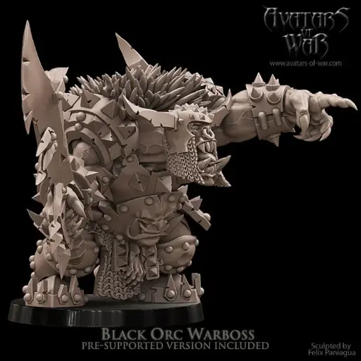 Avatars of War - Seigneur orc à pied 