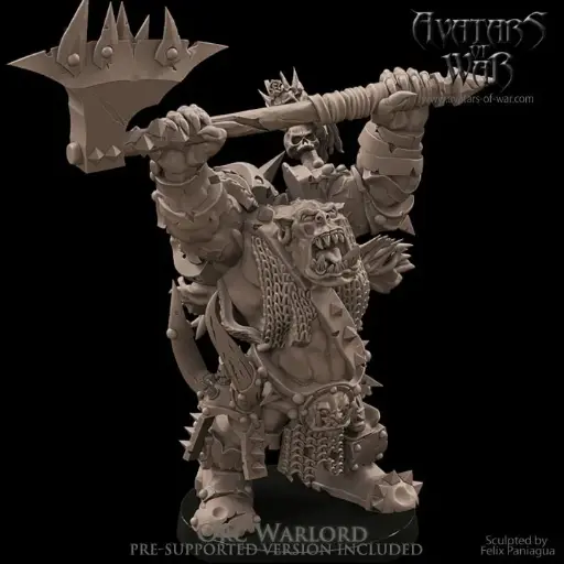 Avatars of War - Seigneur orc arme lourde