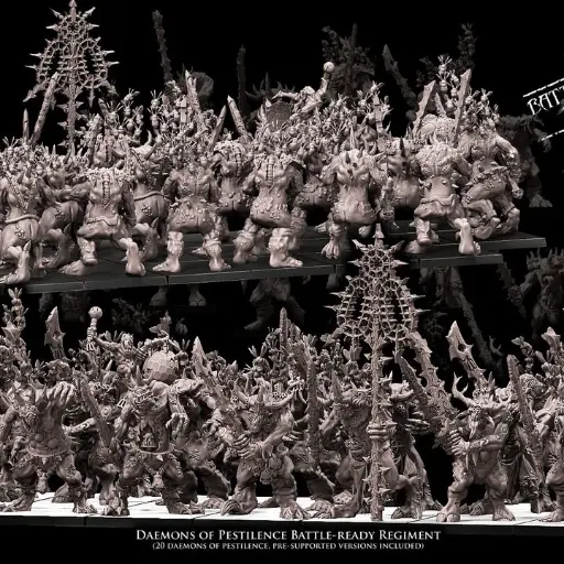 Avatars of war - Démons - démons de la pestilence battle ready