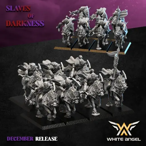 White angel - Dark elves - Cavaliers silencieux