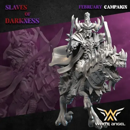 White angel - Dark elves - Empereur noir sur Raptor