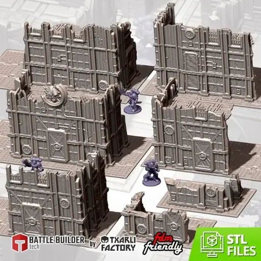 Txarli - Décors SF - Ruines industrielles (GW)