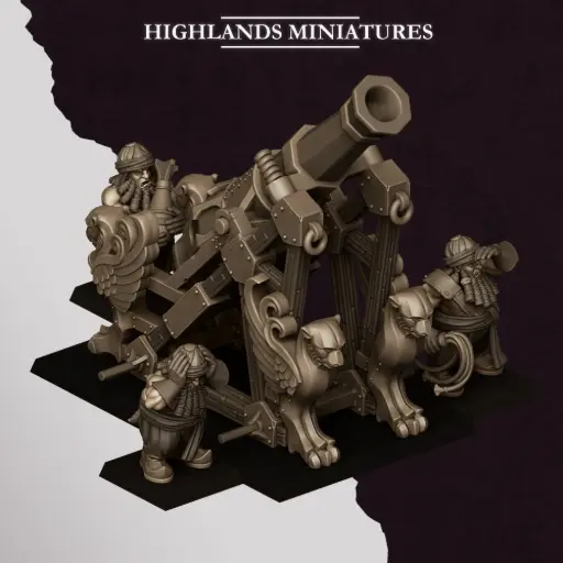 Highlands Miniatures - Nains corrompus - Canon