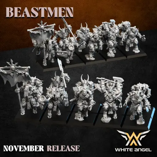 White angel - Hommes-bêtes - Guerriers lourds armes à deux mains