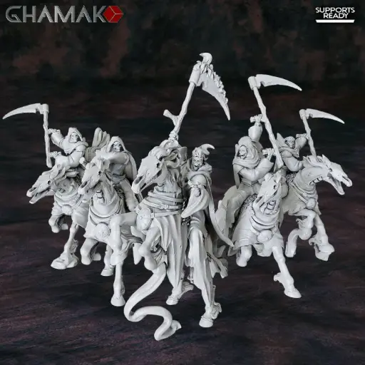 Ghamak - Fantasy - Vampires - Cavalerie Squelette