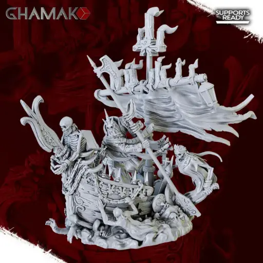 Ghamak - Fantasy - Vampires - The Hellish Boat heroes