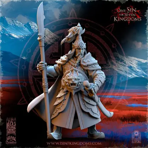 The Beholder miniatures- Astarii - Tomorkhan Commandant