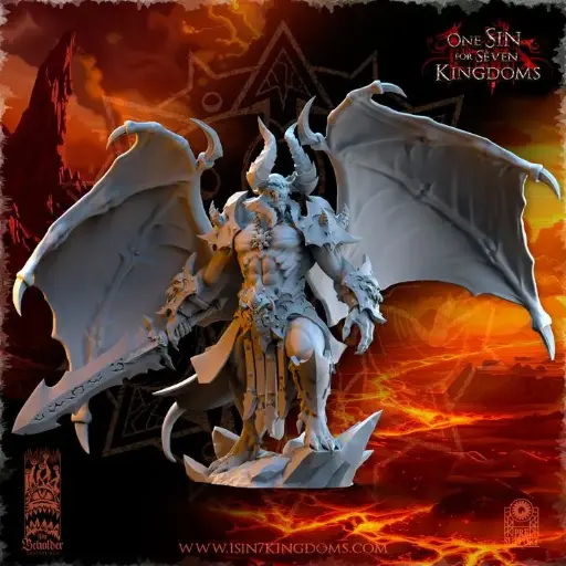 The Beholder miniatures- Guerriers corrompus - Prince démon