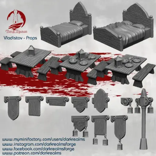 Dark realms - Vladistov - Props pack