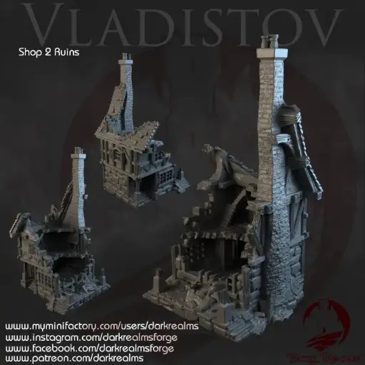 Dark realms - Vladistov - Boutique 2 en ruines