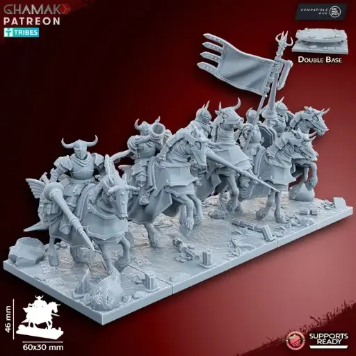 Ghamak - Fantasy - Empire - Chevaliers Taurus montés