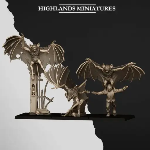 Highlands Miniatures - Chauve-souris géantes