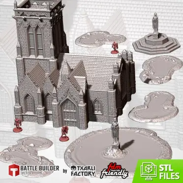 Txarli - Décors Fantasy - Place sacrée