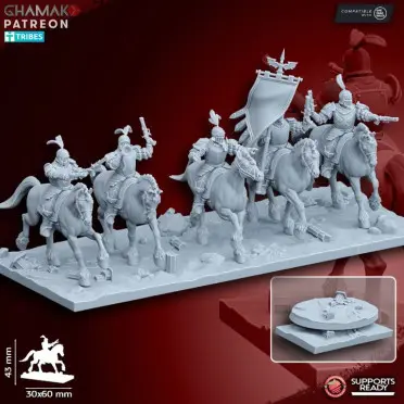 Ghamak - Fantasy - Empire - Pistolero montés